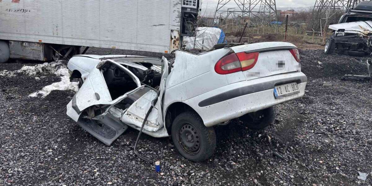 Önce Elektrik Direğine Sonra Ağaçlara Çarptı: Sürücü Hayatını Kaybetti