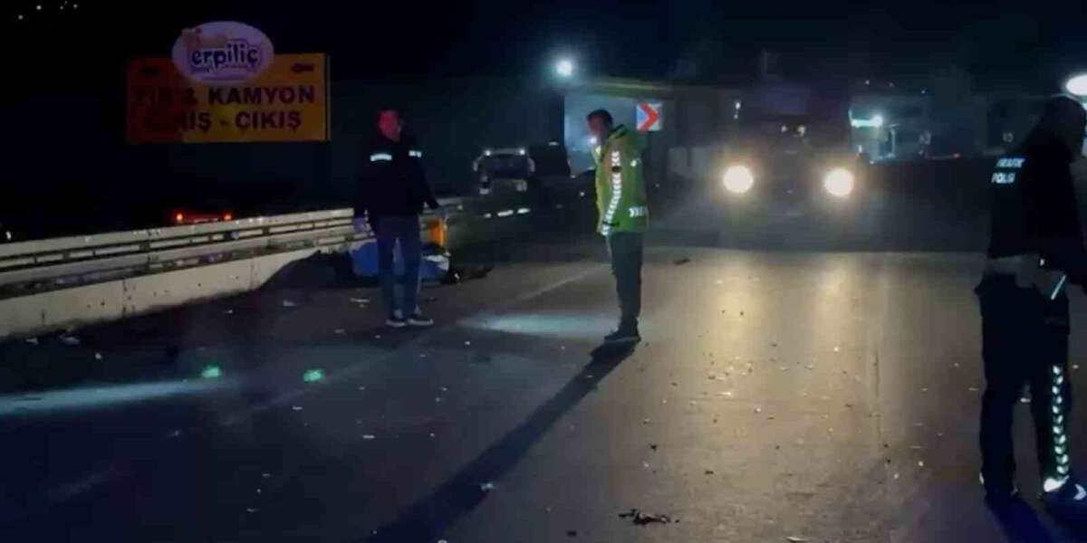 Fabrikadan Oğlunu Almaya Giden Kadın Kazada Hayatını Kaybetti