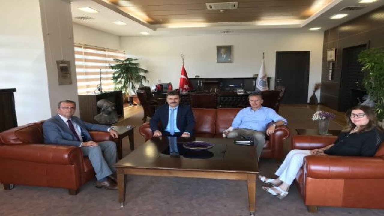 Milletvekili Girgin’den Rektör Çiçek’e ziyaret