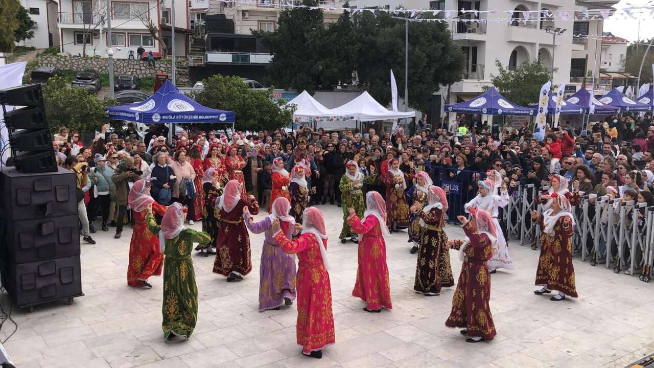 Datça 7. Badem Çiçeği Festivali Sona Erdi