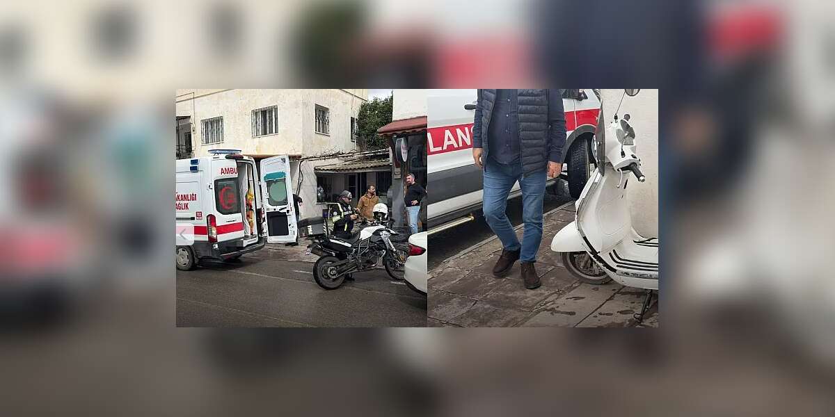 Bodrum’da İki Motosiklet Çarpıştı