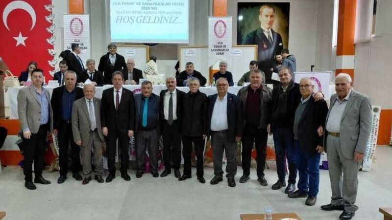 Kemal Özçelik 5. Kez Başkan: Ula Esnafından Tam Destek