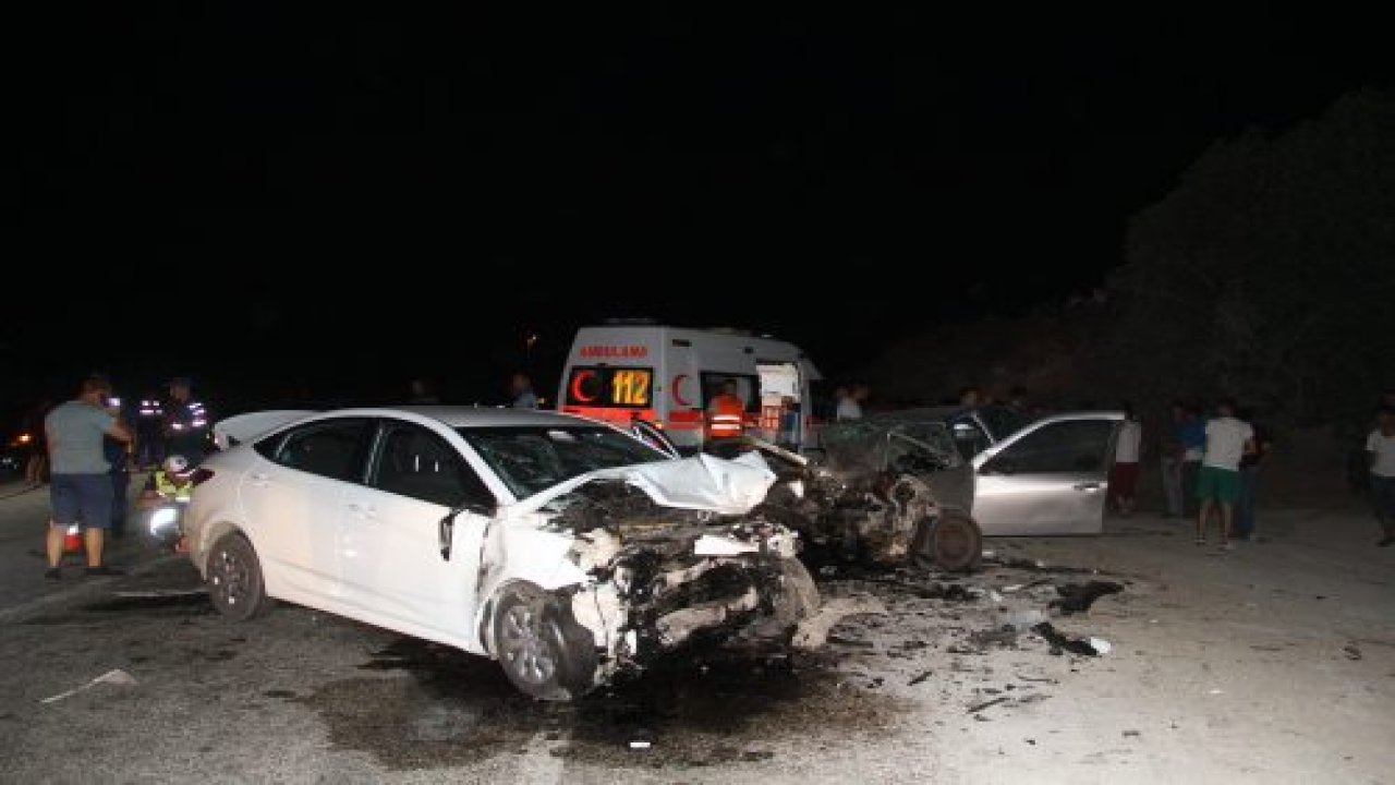 Seydikemer'de feci kaza: 2 ölü 4 Yaralı
