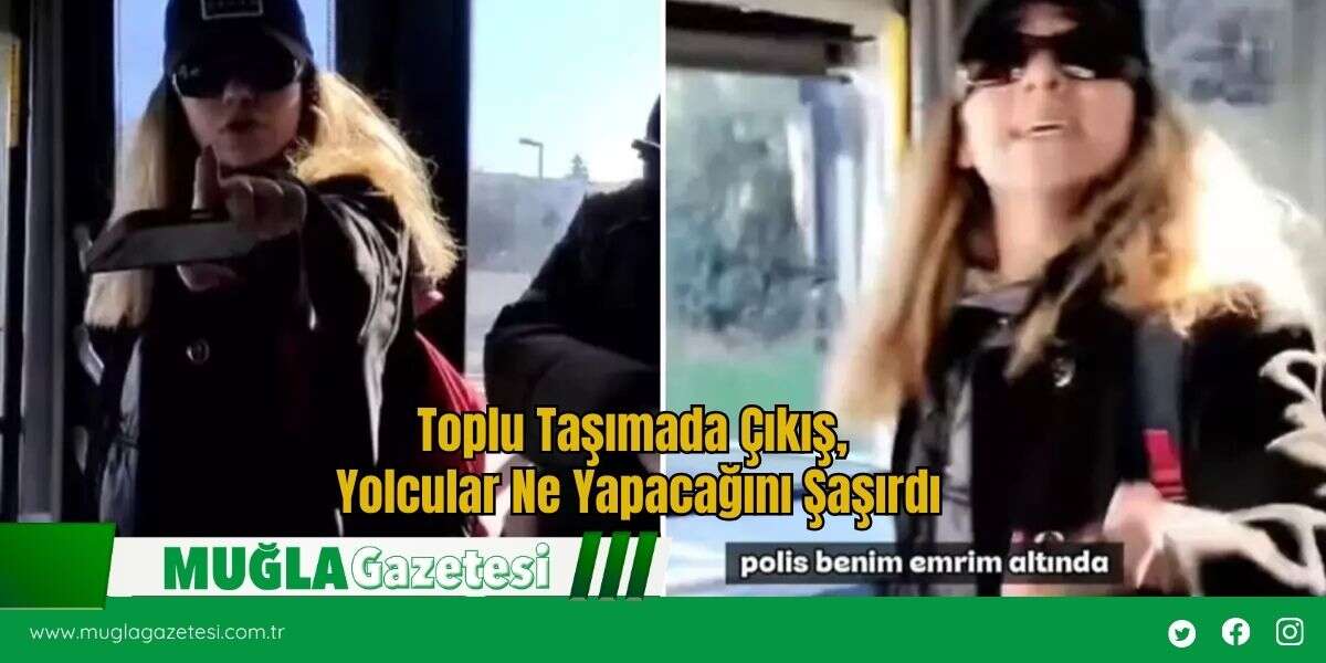 Toplu Taşımada Çıkış, Yolcular Ne Yapacağını Şaşırdı