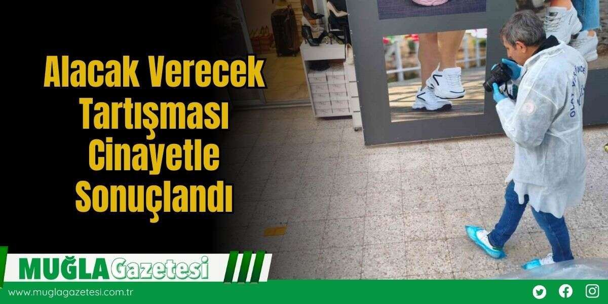 Alacak Verecek Tartışması Cinayetle Sonuçlandı