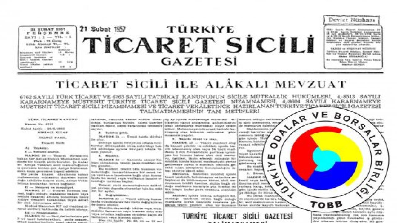 Ticaret Sicil Gazetesinde Dijital Dönüşüm