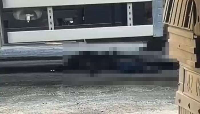 Geri Manevra Yapan Tırın Altında Kalan Şoför Hayatını Kaybetti