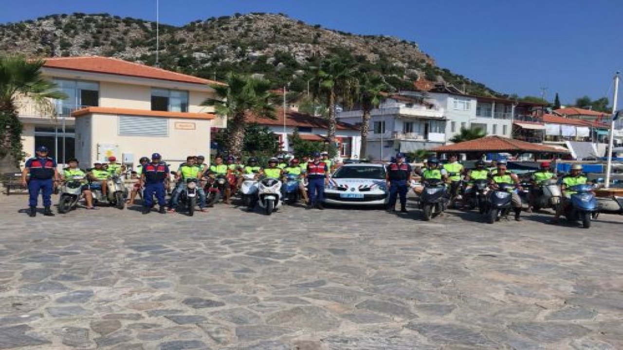 Jandarmadan motosiklet sürücülerine eğitim