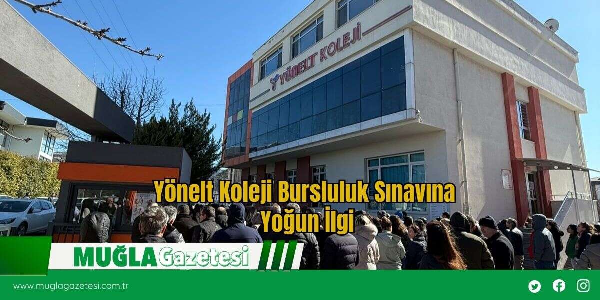 Yönelt Koleji Bursluluk Sınavına Yoğun İlgi