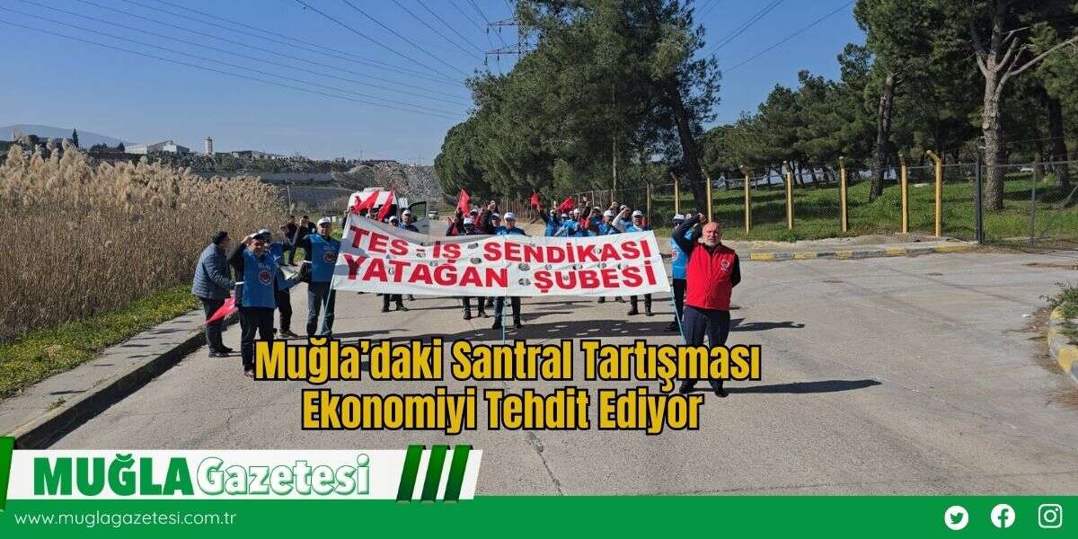 Muğla’daki Santral Tartışması Ekonomiyi Tehdit Ediyor