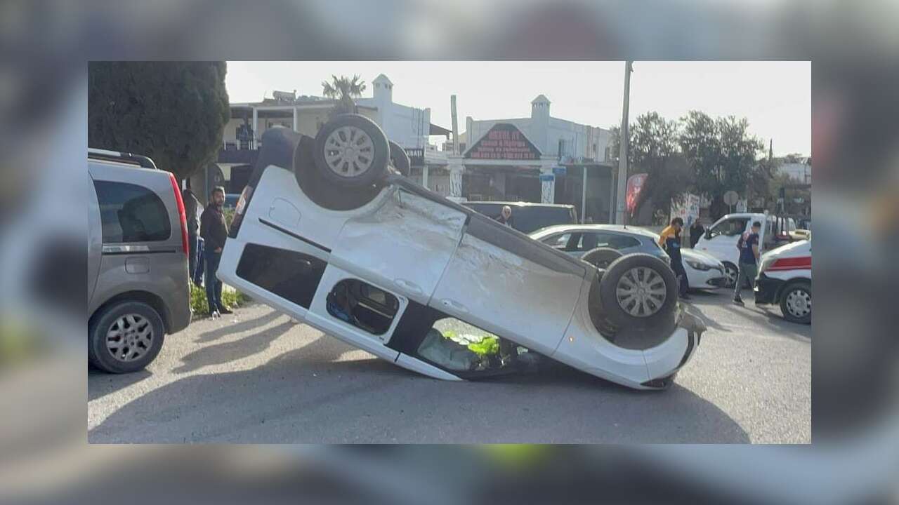 Muğla'da Kaza: Araç Takla Attı, 4 Yaralı