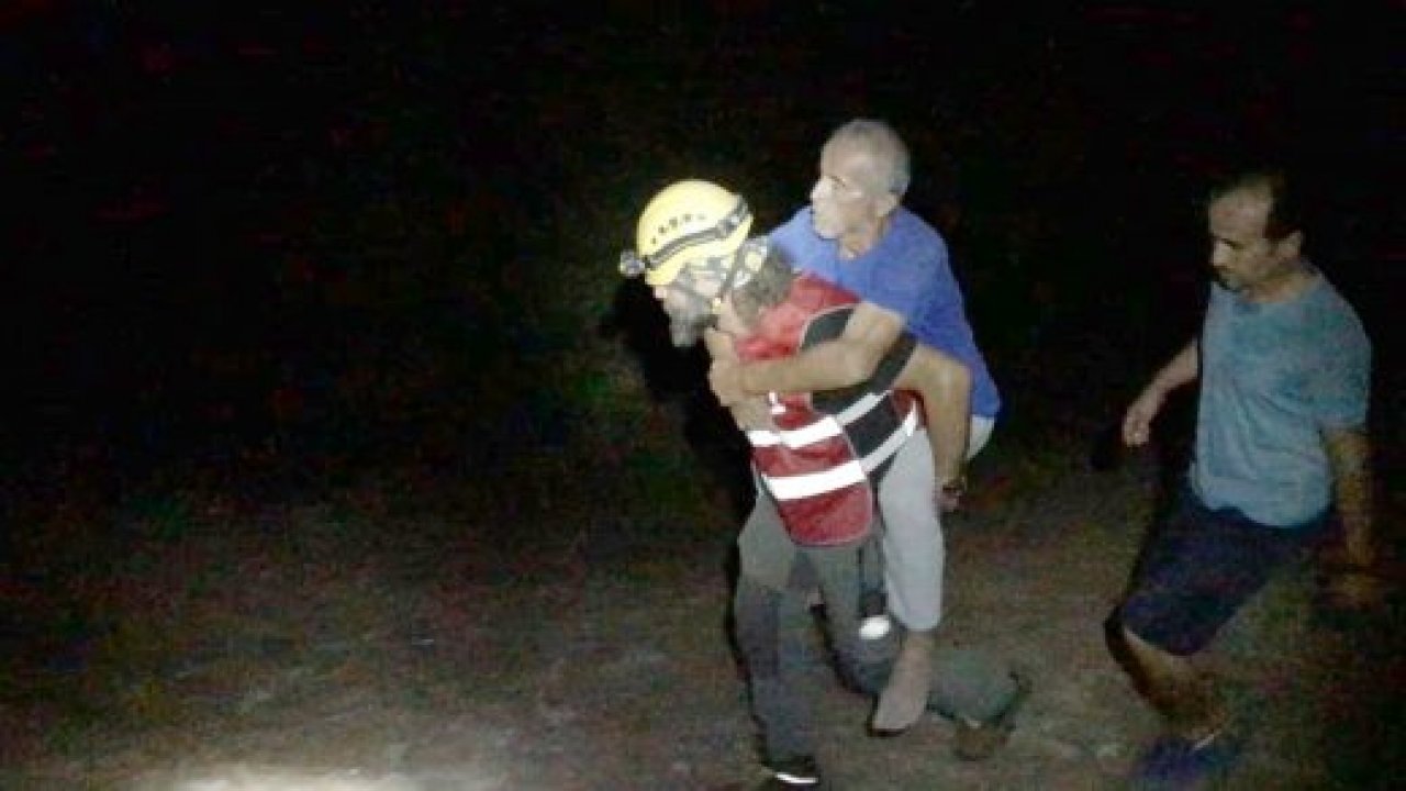 Kayıp olan yaşlıyı Akut ekipleri buldu