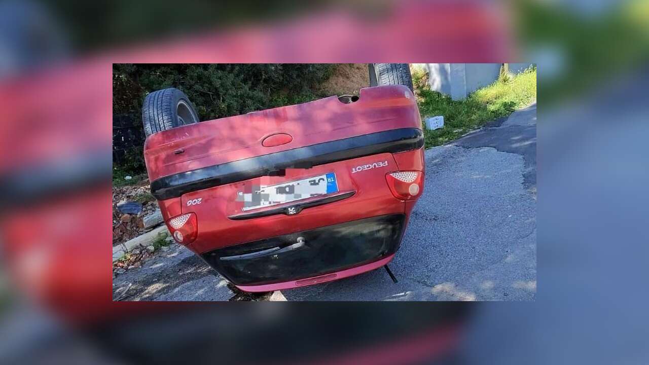 Bodrum’da Virajı Alamayan Araç Takla Attı: 1 Yaralı