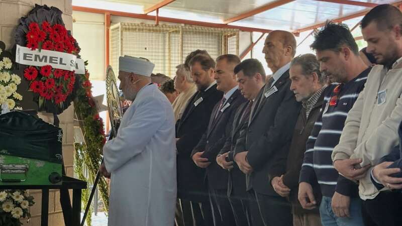 Serkan Yazıcı’nın Kayınpederi Haluk Okçuoğlu Son Yolculuğuna Uğurlandı