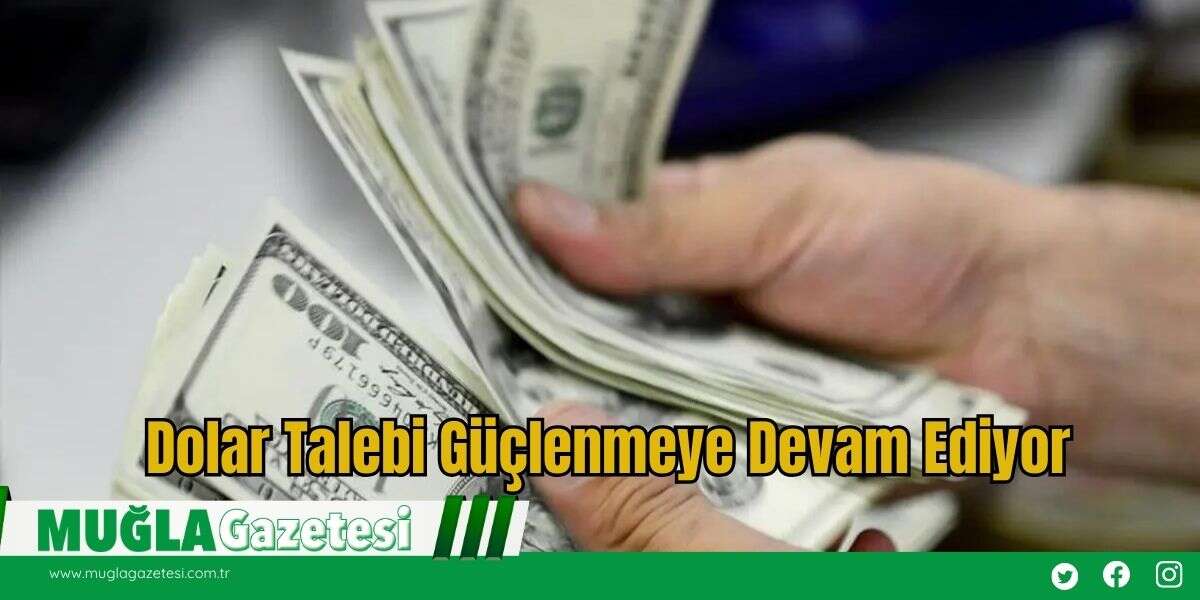 Dolar Talebi Güçlenmeye Devam Ediyor