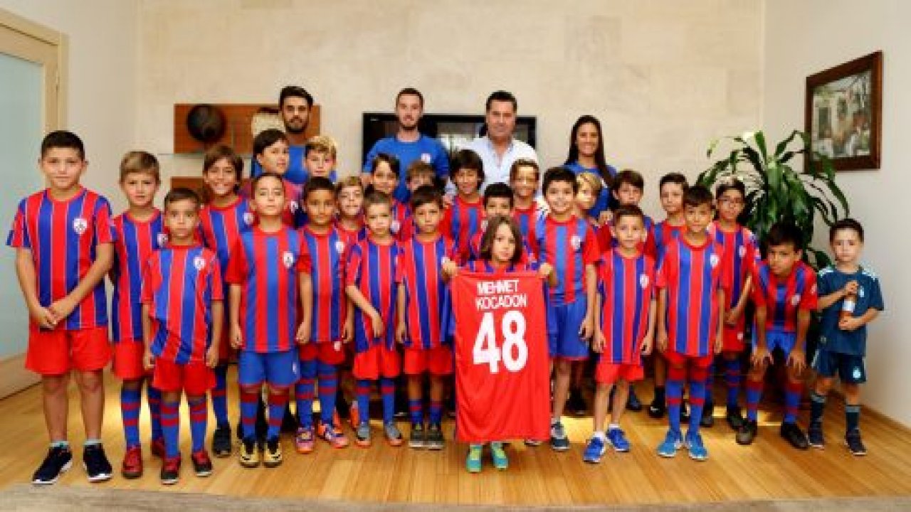 Minik sporculardan ziyaret