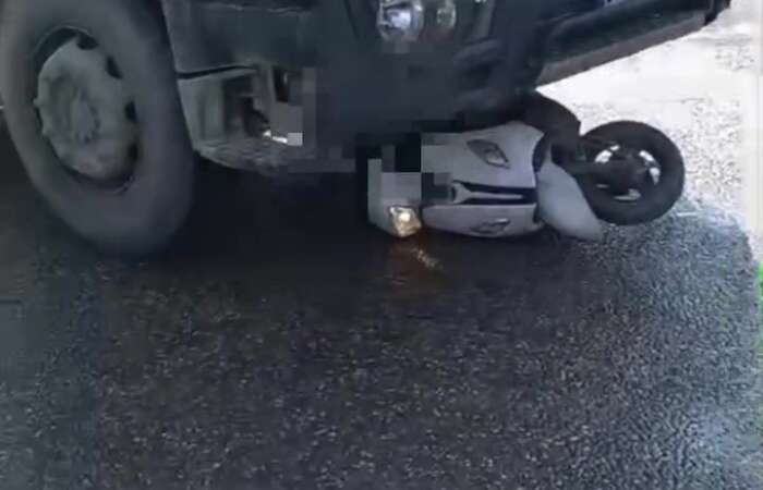 Beton Mikserinin Altında Kalan Motosikletli Hayatını Kaybetti