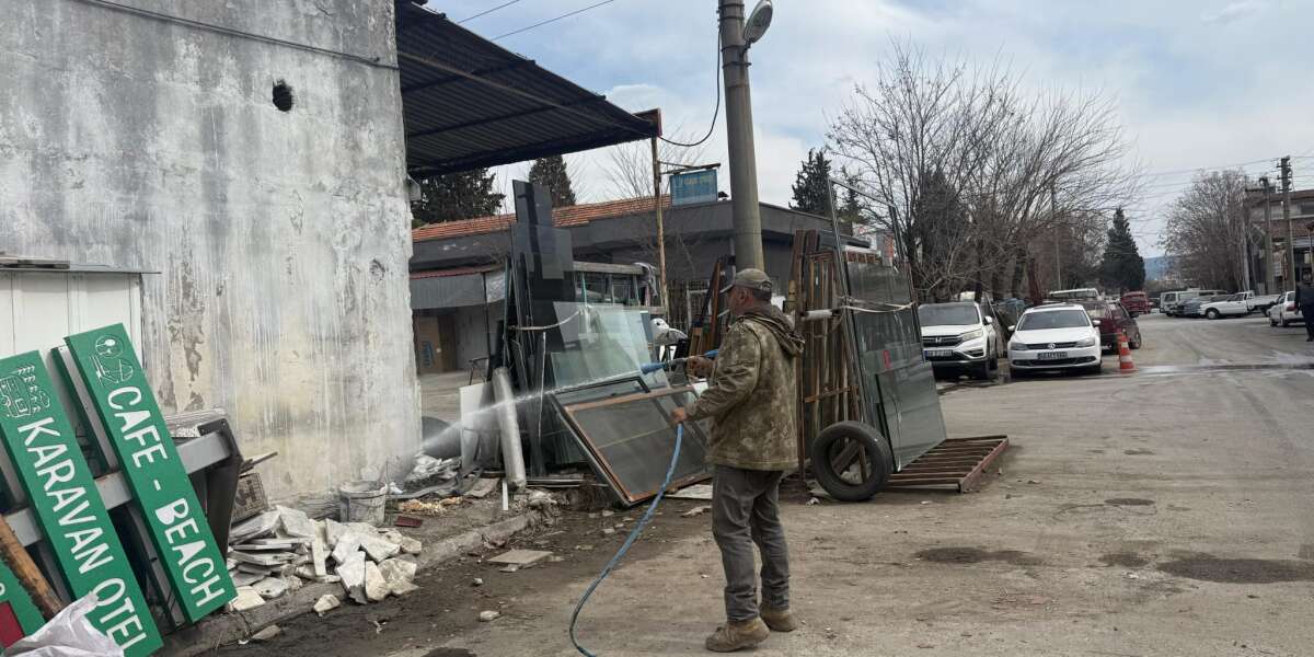 Muğla Sanayi Sitesi’nde Bayram ve Bahar Temizliği Başladı