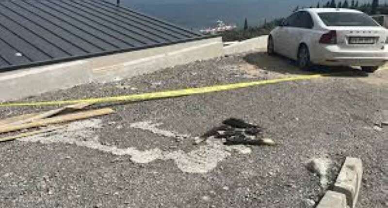 Ateş Yakıp Arkadaşlarıyla Sohbet Ederken 4 Metre Aşağıya Düştü