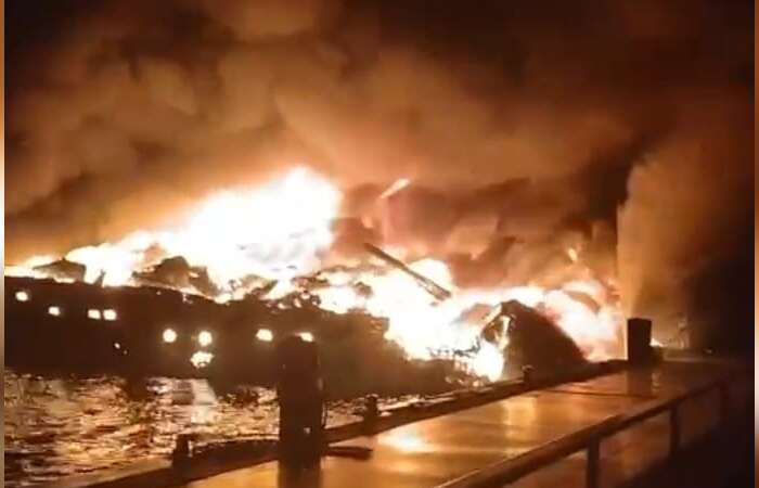 Bodrum’da Felaket Gecesi: 7 Mega Yat Alev Alev Yandı, Denize Gömüldü