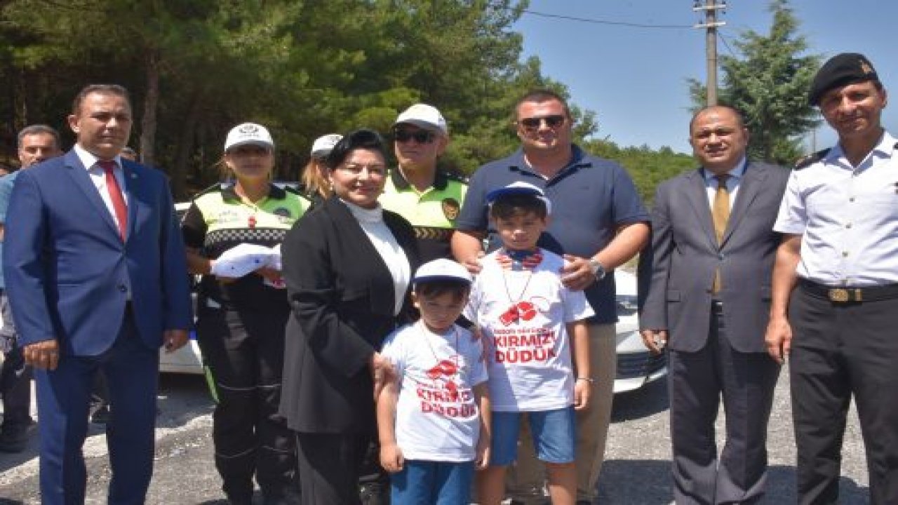 Hatalı Sürücüye Kırmızı Düdük Kampanyası Muğla’da Başlatıldı