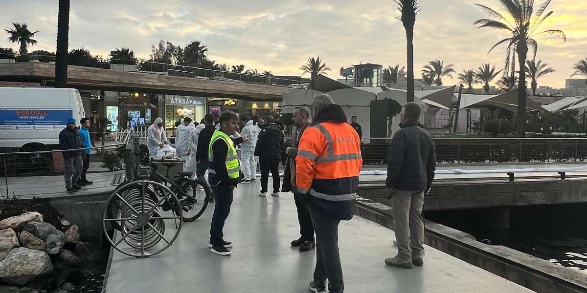 Bodrum’da Yalıkavak Marina’daki Yangın Sonrası Temizlik Seferberliği Başladı