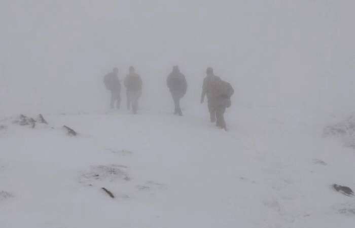 Dağda Kaybolan Dağcıdan Haber Yok