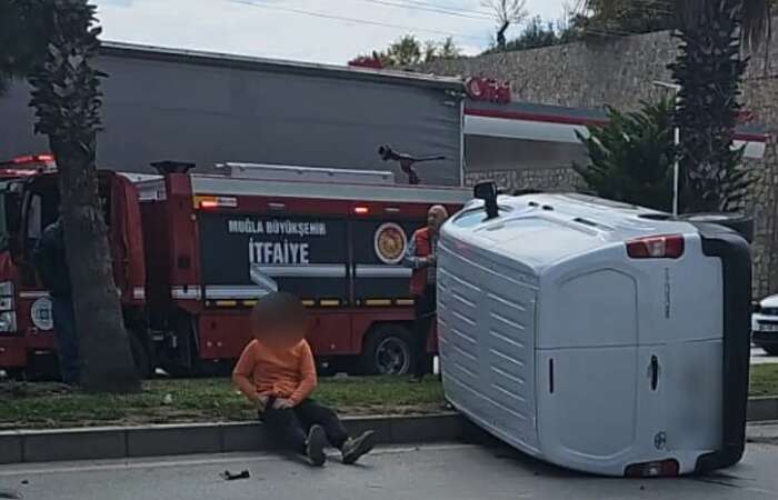 Muğla'da Kaza: Araç Takla Attı, 2 Kişi Yaralandı