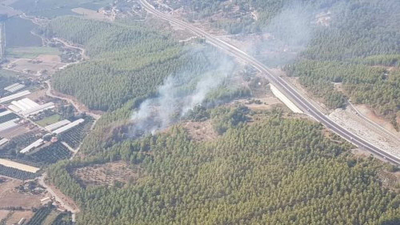 Dalaman’da 1 hektar orman kül oldu