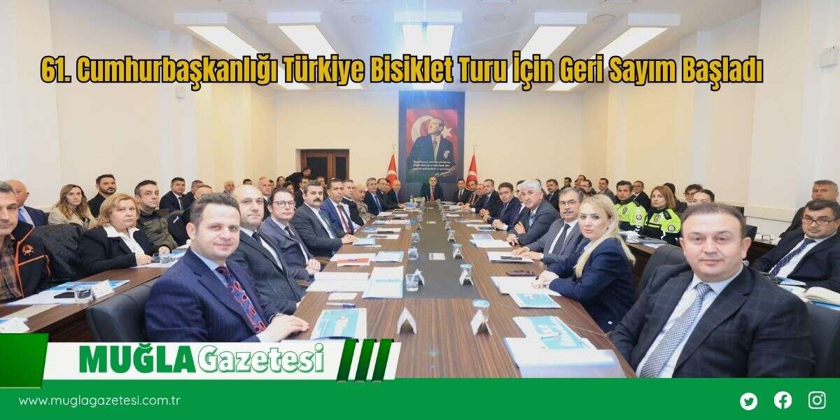 61. Cumhurbaşkanlığı Türkiye Bisiklet Turu İçin Geri Sayım Başladı
