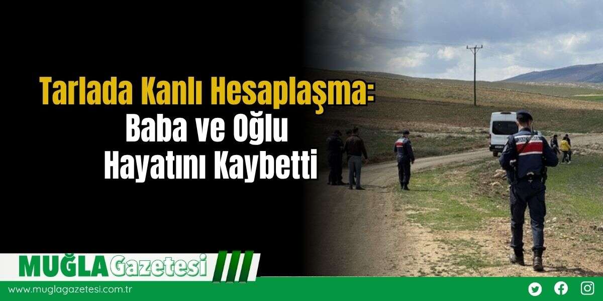 Tarlada K*nlı Hesaplaşma: Baba ve Oğlu Hayatını Kaybetti