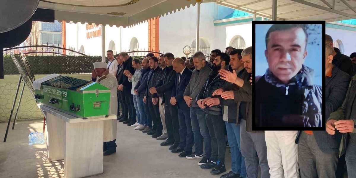 Emekli Olduğu İş Yerinde Hayatını Kaybeden 2 Çocuk Babası Adam Son Yolculuğuna Uğurlandı
