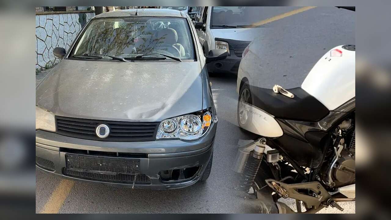 Bodrum’da Otomobil İle Motosiklet Çarpıştı: 2 Yaralı