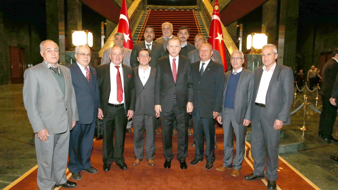 Dalamanlı muhtarlar külliyede