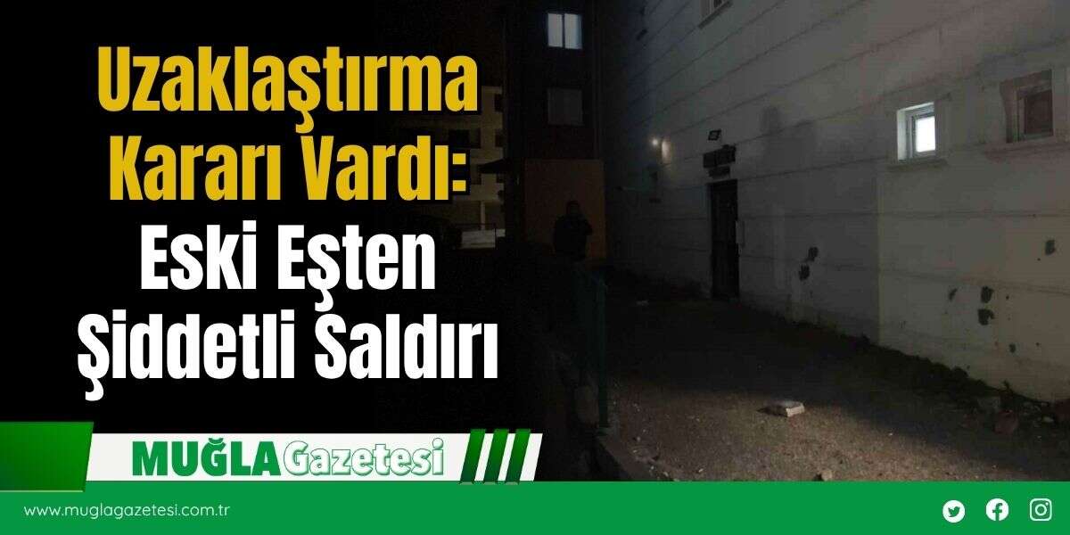 Uzaklaştırma Kararı Vardı: Eski Eşten Şiddetli Saldırı