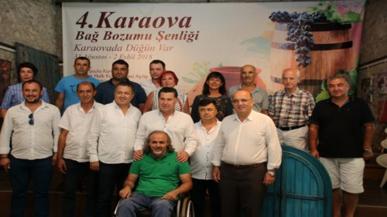 4. Karaova Bağ Bozumu Şenlikleri başlıyor