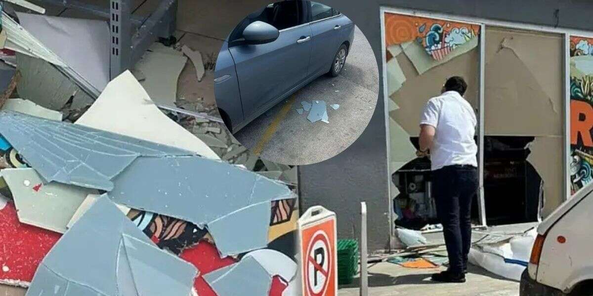 Muğla'da Otomobil Markete Daldı