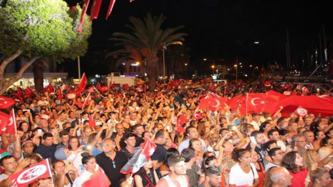 30 Ağustos Bodrum’da coşkuyla kutlandı