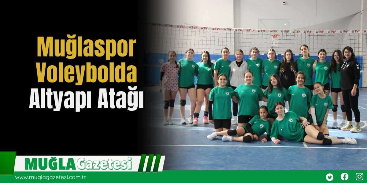 Muğlaspor Voleybolda Altyapı Atağı