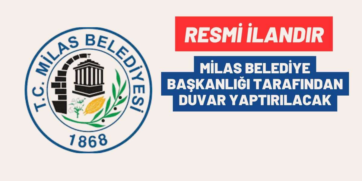 MİLAS BELEDİYE BAŞKANLIĞI TARAFINDAN DUVAR YAPTIRILACAK