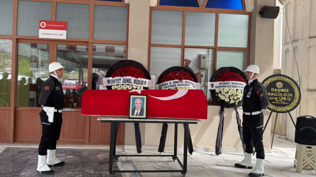 Emekli Emniyet Müdürü Muğla’da Son Yolculuğuna Uğurlandı