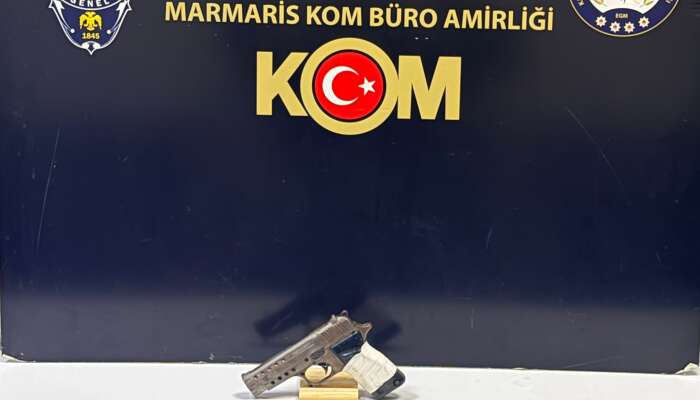 Emniyet Ekiplerinden Marmaris’te Nokta Operasyon