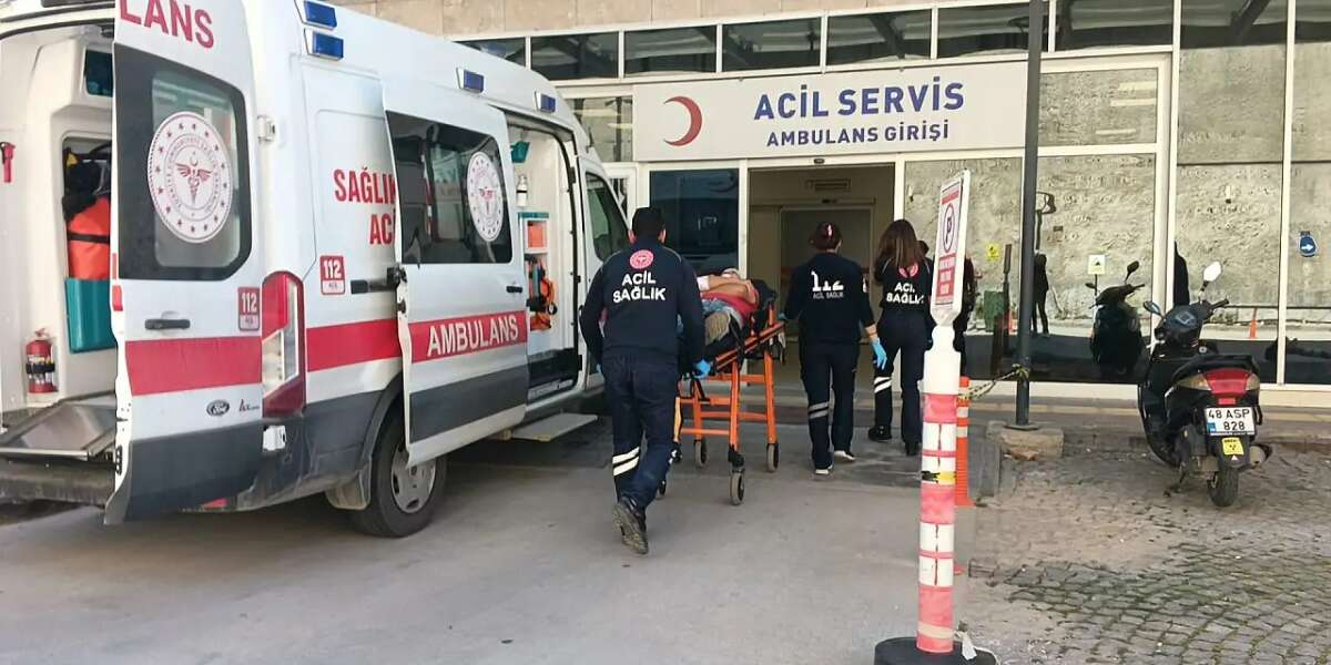 Bodrum’da Şantiyede Düşen İşçi Yaralandı