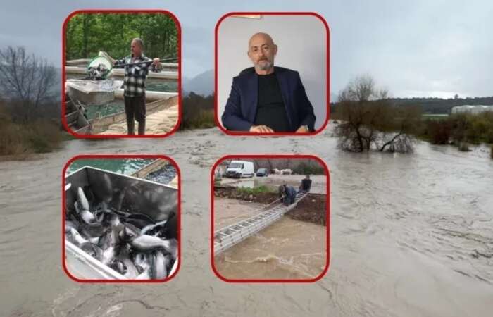 Seydikemer’de Sel Felaketi Alabalık Tesislerini Vurdu: Zarar 100 Milyon Lira