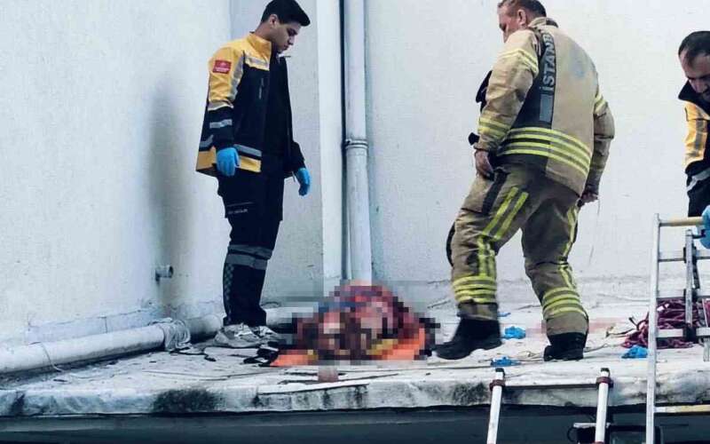 Sil*h Sesleri Duyuldu, Kadın 6. Kattan Atladı