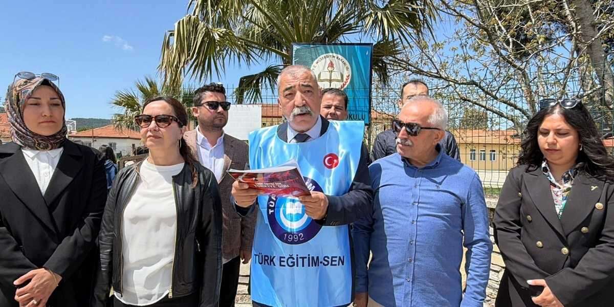 Muğla’da Öğretmeni Tehdit Eden Veliye Türk Eğitim-Sen’den Tepki