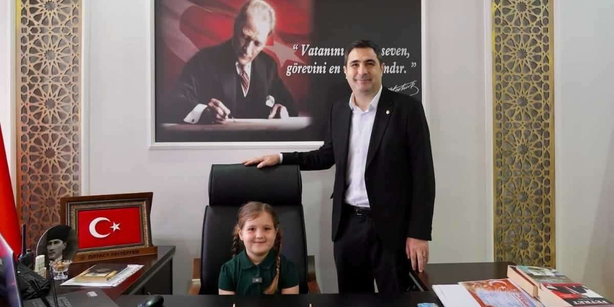 Dalaman’da Başkanlık Koltuğu Minik Esma’nın: 23 Nisan Öncesi Anlamlı Devir