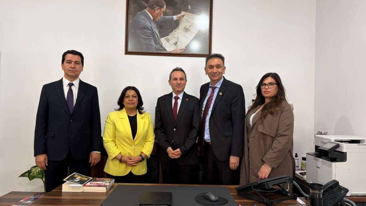 Muğla Gazeteciler ve Yazarlar Derneği’nden, MBB Basın Yayın ve Halkla İlişkiler Dairesi Başkan Vekili Selçuk Şimşek'e Ziyaret