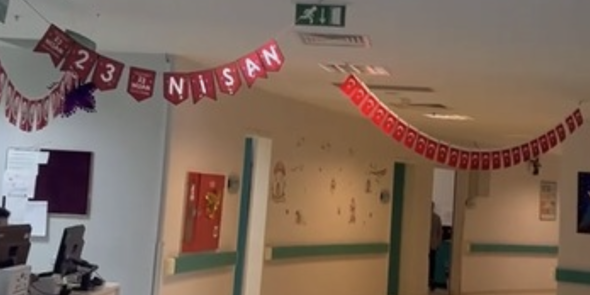 Sağlık Çalışanlarından Anlamlı 23 Nisan Etkinliği