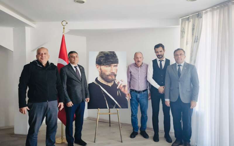 BBP Muğla İl Başkanı Özkan Bozkurt, Behçet Saatçi ile Bir Araya Geldi